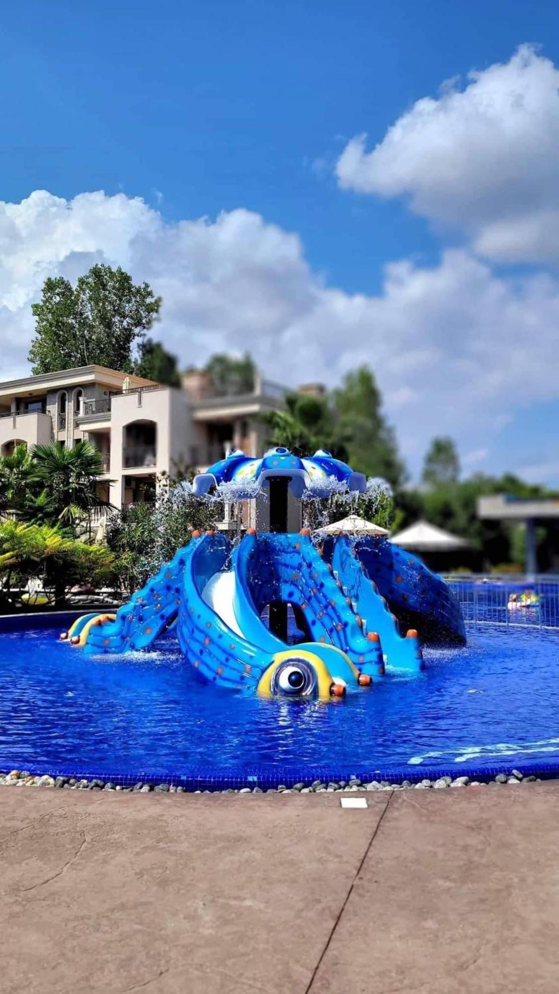 Wonderful Deluxe Appartement In Cascadas Family Resort Sunny Beach Esterno foto