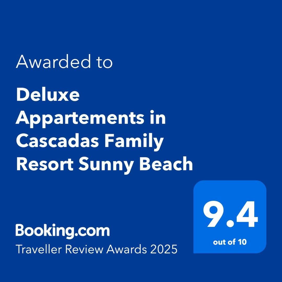 Wonderful Deluxe Appartement In Cascadas Family Resort Sunny Beach Esterno foto